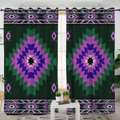 LVR0083NEW Pattern Native American Living Room Curtain