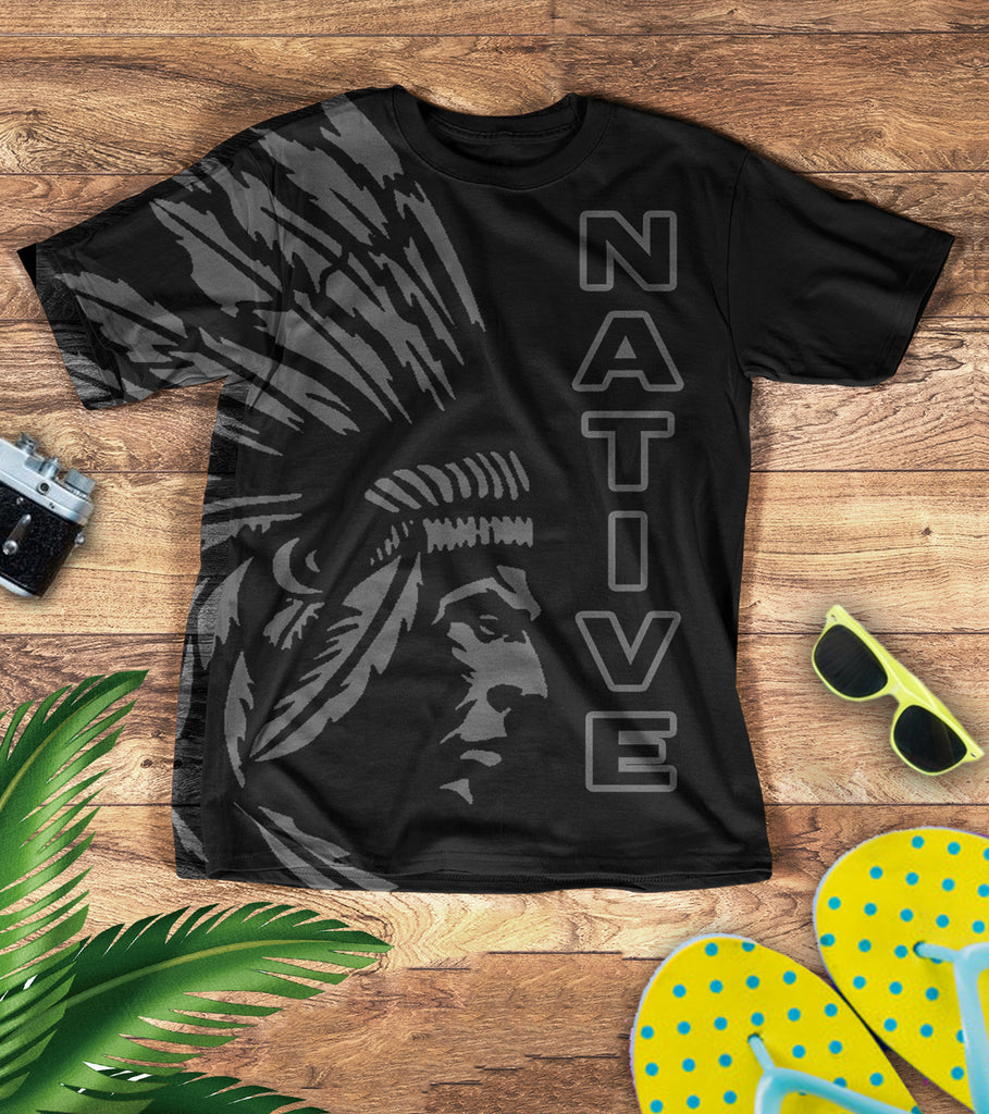 GB-NAT00723 Native American  3D Tshirt