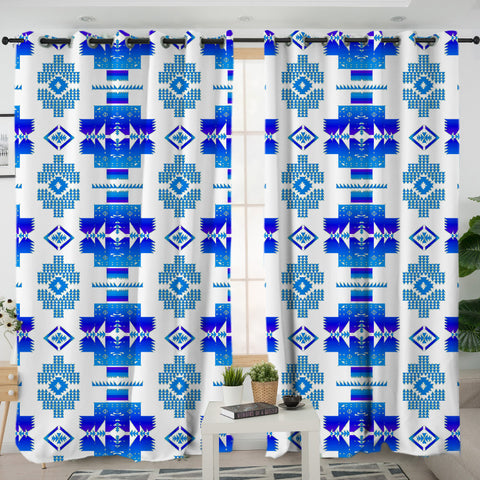 GB-NAT00720-11 Pattern  Native American Living Room Curtain