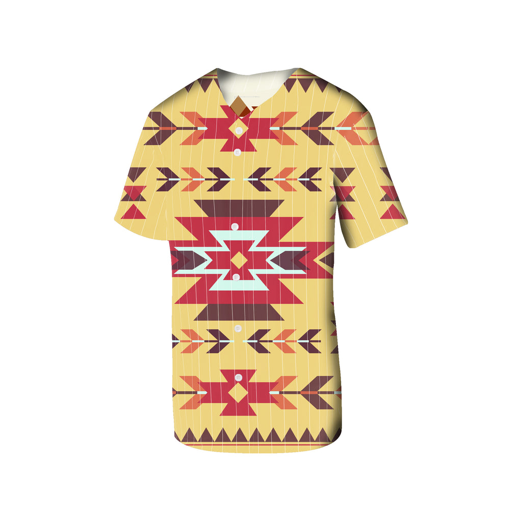 Powwow Store gb nat00515 vector tribal native baseball jersey