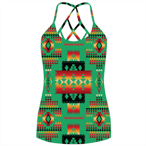 Powwow Store gb nat00046 05 green tribes native american criss cross