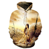 The Bird Mountain Women Native American All Over Hoodie no link - Powwow Store