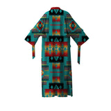 Powwow Store gb nat00046 01 blue pattern night robe