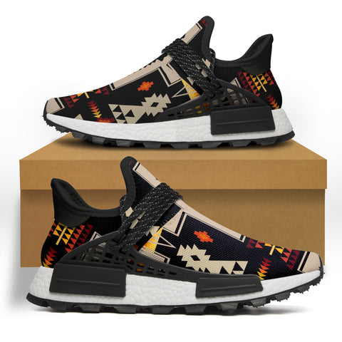 GB-NAT00062-01 Black Pattern Native NMD 2 Shoes