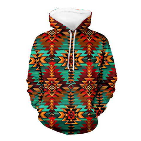 HD000264 Pattern Native Pride 3D Hoodie