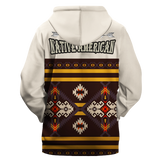 Powwow Store gb nat005689 brown pattern 3d hoodie