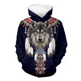 Powwow Store gb nat00516 geometric native 3d hoodie