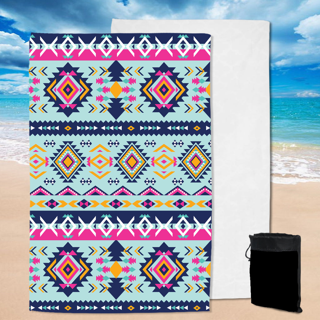 GB-NAT00741 Pattern Native  Pool Beach Towel