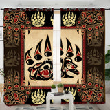 Powwow StoreGBNAT00733 Pattern Native American  Living Room Curtain