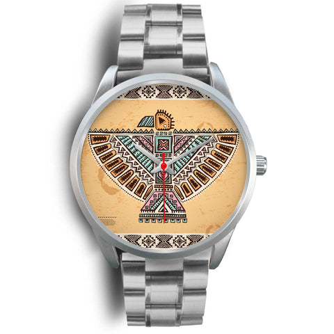 Thunderbirds Native American Siliver Watch