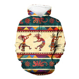 Powwow Store gb nat00525 kokopelli native 3d hoodie