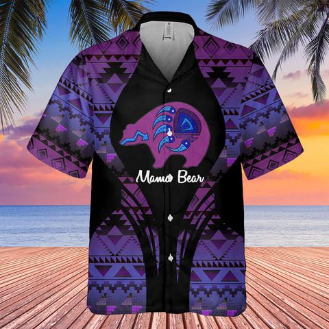 GB-HW000183 Tribe Design Native American Hawaiian Shirt 3D