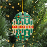 Powwow Store christmas tree ornament set 9 6pcs pack