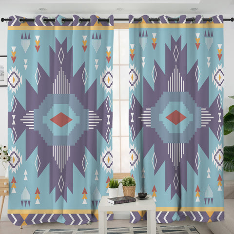 LVR0080 Pattern Native American Living Room Curtain NEW