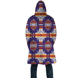 GB-NAT0004 Purple Pattern Native American Cloak