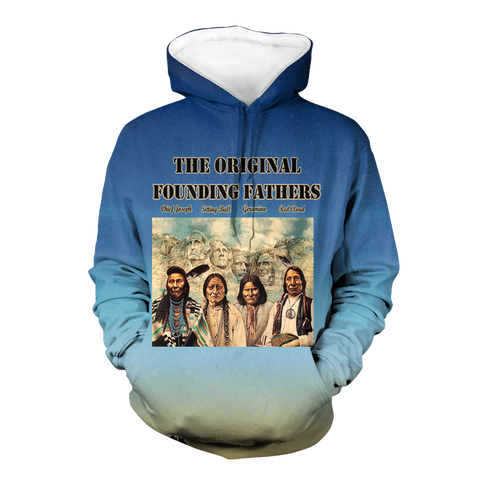 Powwow StoreHD000106 Native American Pride  3D Hoodie