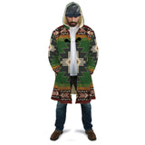 Southwest Green Symbol Native American AOP Cloak