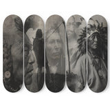 Great Chief Native American 5 Skateboard Wall Art