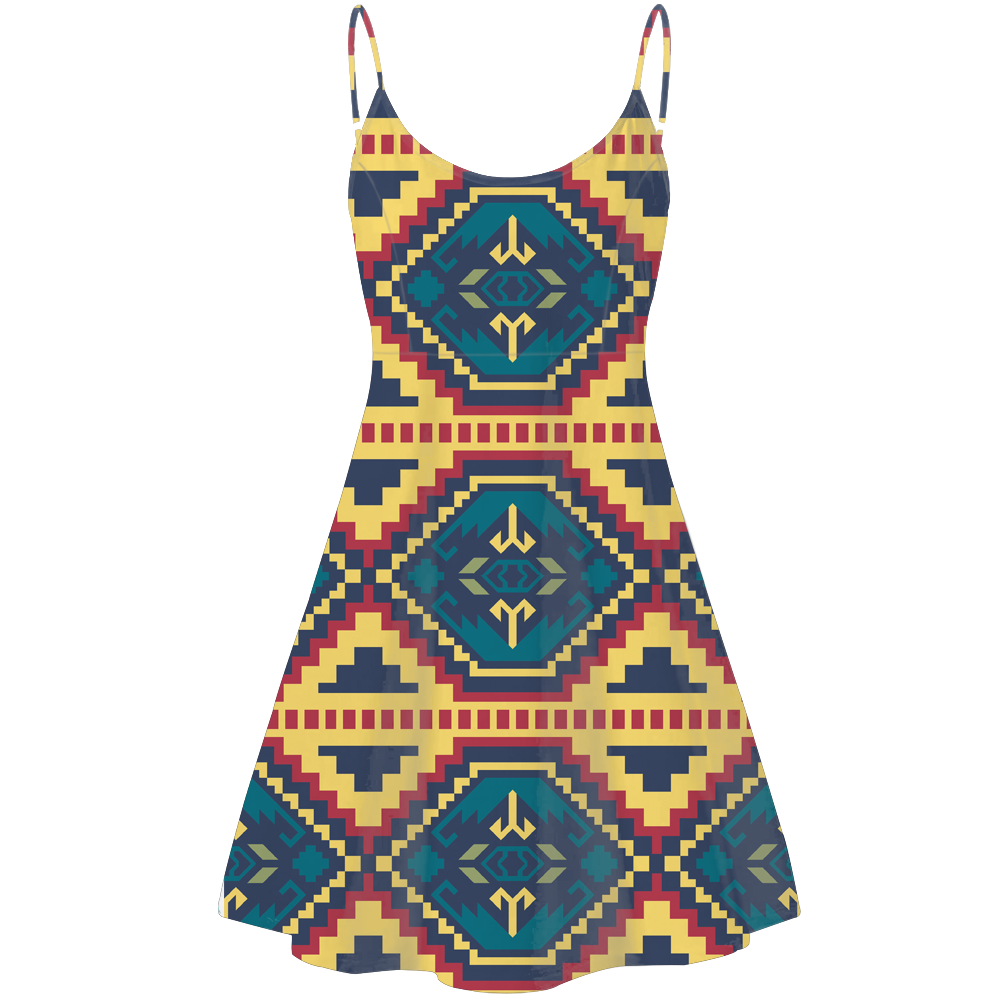 Powwow StoreSTD003 Pattern Native American Strings Dress