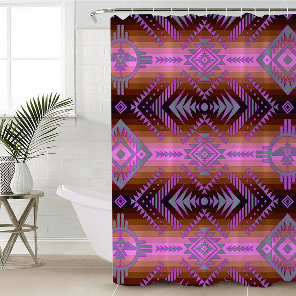 SCT0009 Native Pattern Shower Curtain