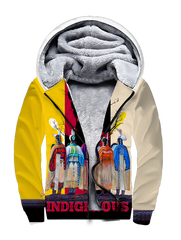 GB-NAT00616 Native American Indigenous 3D Fleece Hoodie