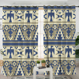 LVR0020 Pattern Native American  Living Room Curtain