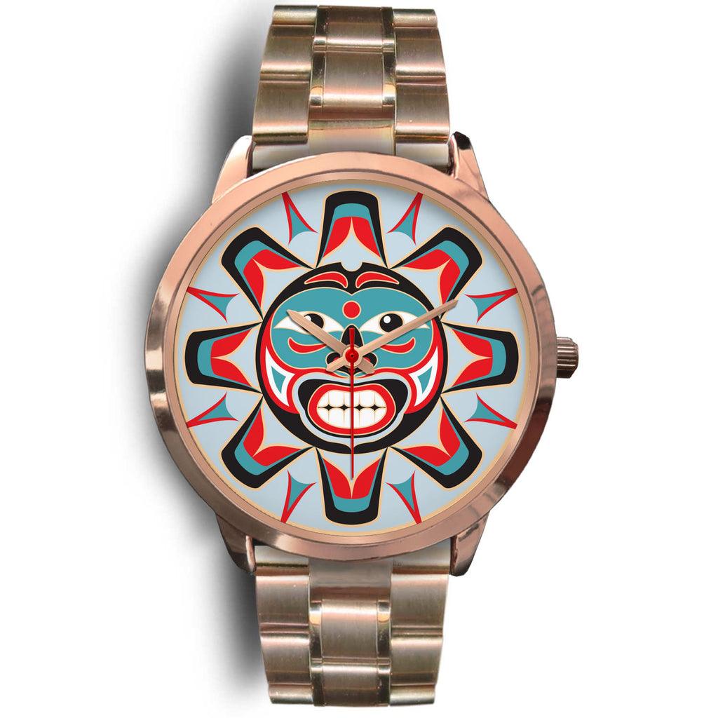 Sun Pattern Native American Watches 1