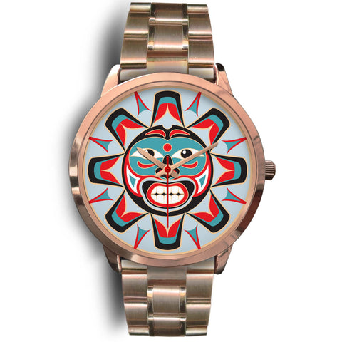 Powwow Store sun pattern native american watches 2