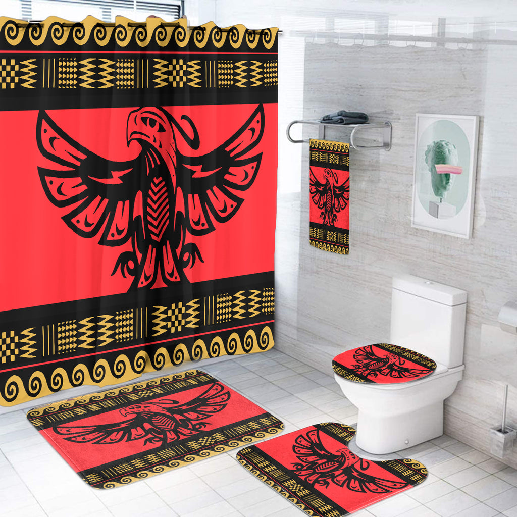 Powwow Store gb nat00048 01 red phoenix bathroom set