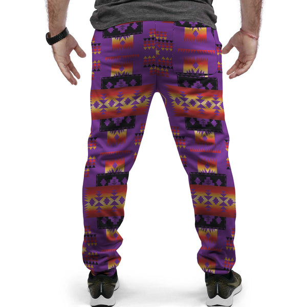 GB-NAT00124 -JOGG01 Purple Native Tribes Pattern Native American AOP J ...