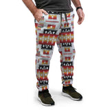 Powwow Store gb nat00075 jogg01 white tribes pattern native american aop jogger