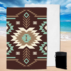 Powwow StoreGBNAT00737 Pattern Native  Pool Beach Towel