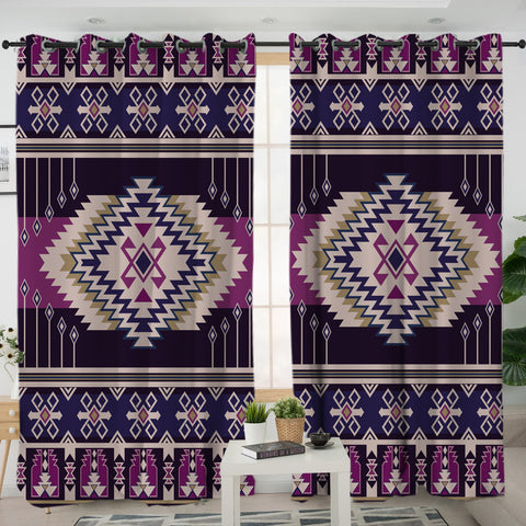 LVR0076NEW Pattern Native American Living Room Curtain