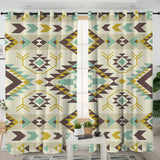 Powwow Storelvr0023 pattern native american living room curtain