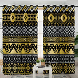 LVR0024 Pattern Native American  Living Room Curtain