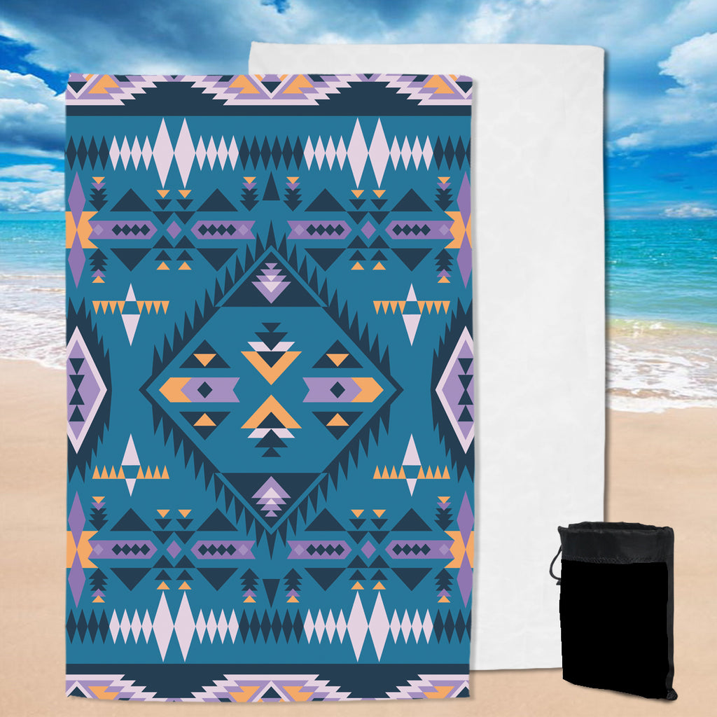 GB-NAT00740 Pattern Native  Pool Beach Towel