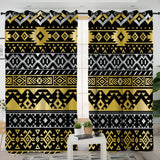 LVR0024 Pattern Native American  Living Room Curtain