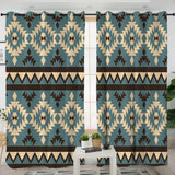 LVR0025 Pattern Native American  Living Room Curtain