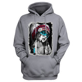 Powwow Store gb nat00467 girl native american 2d hoodie