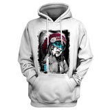 Powwow Store gb nat00467 girl native american 2d hoodie