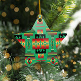 Powwow Store christmas tree ornament set 4 6pcs pack