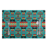 Powwow Store gb nat00046 01 blue native pattern native table mats