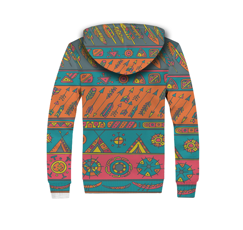 Powwow Storesfh00047 native american 3d fleece hoodie