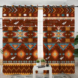 GB-NAT00580 Pattern With Birds Living Room Curtain