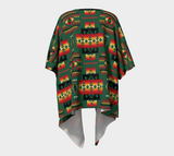 Green Native Tribes Pattern Native American - Powwow Store