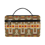 Powwow Store gb nat00062 10 light brown tribe design native american isothermic bag