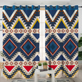 LVR0026 Pattern Native American  Living Room Curtain