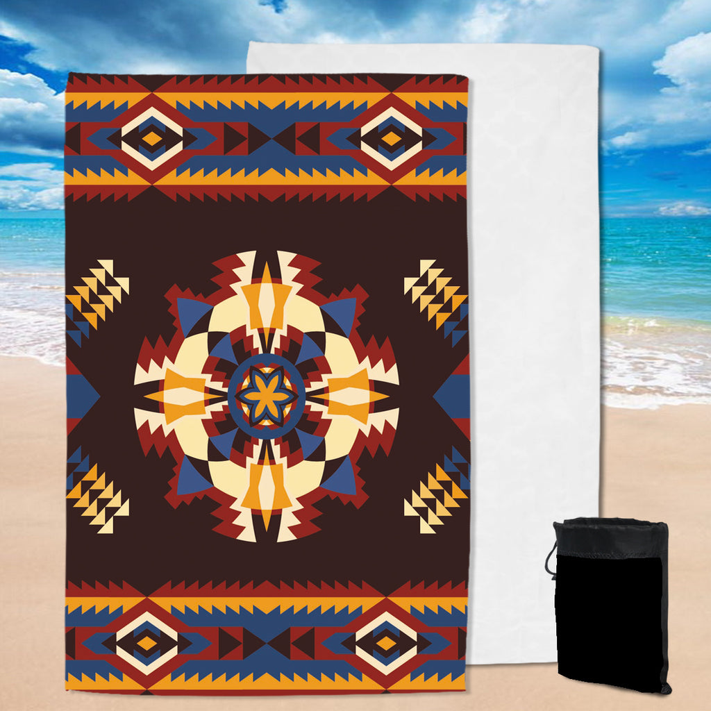 PBT-0022 Pattern Native  Pool Beach Towel