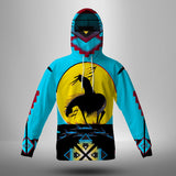 GB-NAT00026 Trail Of Tear Native American 3D Hoodie With Mask