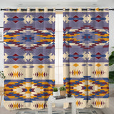 LVR0029 Pattern Native American  Living Room Curtain